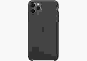 Чехол Apple iPhone 11 Pro Max Silicone Case - Black (MX002ZM/A)