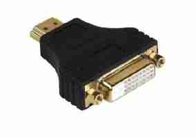 Переходник ATCOM (9155) DVI(F)-HDMI(M) Black 24pin