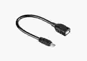 Кабель ATCOM USB 2.0 AF/MicroBM 0,8 м OTG