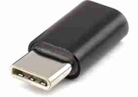 Переходник ATCOM Micro USB - USB Type-C Black (8101)