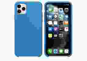 Чехол Apple Silicone Case for iPhone 11 Pro Max HQ Surf Blue ДУБЛЬ