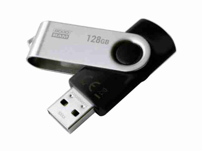 USB флеш накопитель GOODRAM 128GB UTS2 Twister Black USB 2.0 (UTS2-1280K0R11)