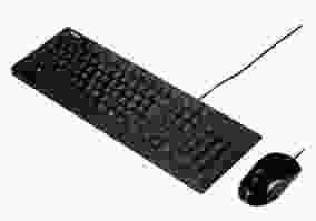 Комплект (клавиатура + мышь) Asus U2000 Black 90-XB1000KM00050