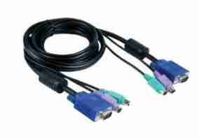 Комплект кабелей D-Link DKVM-CB5/B для KVM- 4.5м
