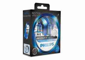 Галогенная лампа Philips H4 ColorVision Blue, 3350K, 2шт/блистер 12342CVPBS2