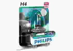 Галогенна лампа Philips H4 X-treme VISION +130%, 1шт/блістер 12342XV+B1