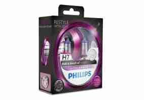 Галогенная лампа Philips H7 ColorVision Purple, 2шт/блистер 12972CVPPS2