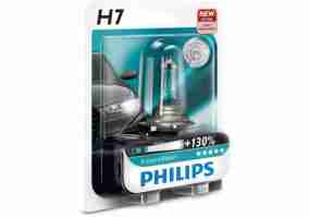 Галогенная лампа Philips H7 X-treme VISION +130%, 3700K, 1шт/блистер 12972XV+B1