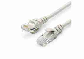 Патч-корд ATCOM UTP Geplink Cat.5e, 26AWG, 3 м, серый (GL8003)