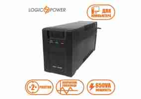 Лінійно-інтерактивний ДБЖ Logicpower U650VA-P USB (2436)