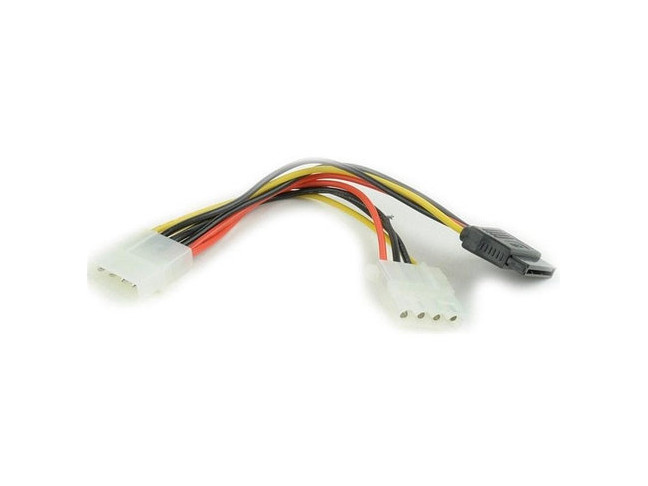 Кабель живлення Gembird CC-SATA-PSY2 Molex female to Molex male + SATA power cable