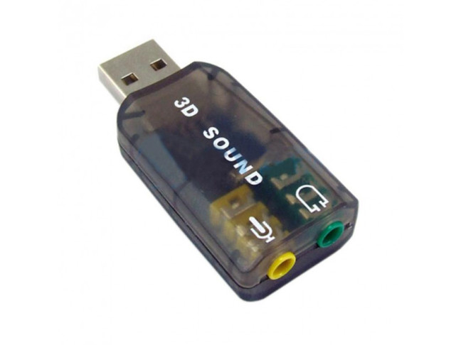 Звуковая карта Dynamode USB 6(5.1) каналов 3D RTL (39623)
