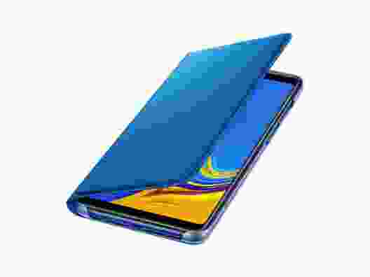 Чехол Samsung A920 Galaxy A9 Flip Wallet Blue (EF-WA920PLEGRU)