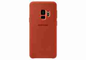 Чехол Samsung G960 Galaxy S9 Alcantara Cover Red (EF-XG960AREGRU)