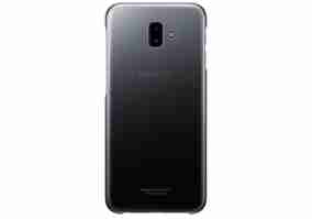 Чехол Samsung J610 Galaxy J6+ Gradation Cover Black(EF-AJ610CBEGRU)