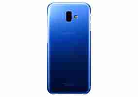 Чехол Samsung J610 Galaxy J6+ Gradation Cover Blue(EF-AJ610CLEGRU)
