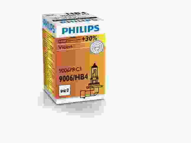 Галогенная автолампа Philips HB4 Vision 12В 55Вт (9006PRC1)