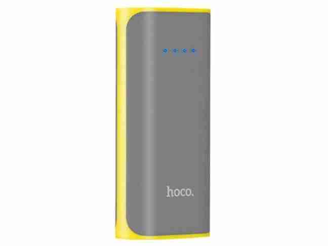 Внешний аккумулятор (Power Bank) Hoco B21 5200 mAh Gray