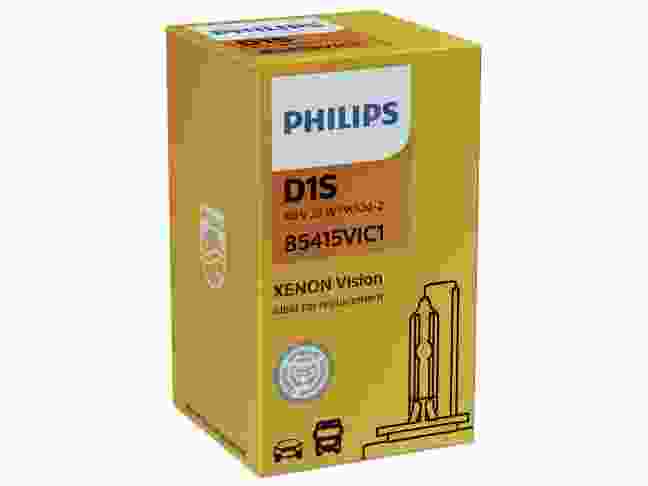 Ксеноновая лампа Philips D1S Vision, 4600K, 1шт/картон 85415VIC1