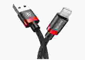 Кабель BASEUS Cafule Cable USB For Lightning 1.5A 2m Red+Black (CALKLF-C19)