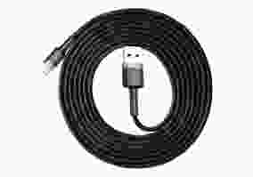 Кабель BASEUS Cafule Cable USB For Lightning 1.5A 2m Gray+Black (CALKLF-CG1)