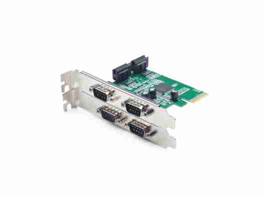 Контроллер  Gembird PCIe to COM 4 ports (SPC-2)