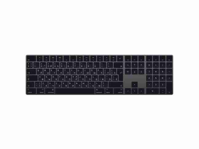 Клавиатура Apple Magic Keyboard with Numeric Keypad (MRMH2RS/A) Space Gray