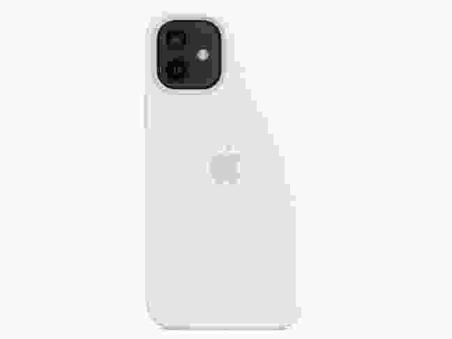 Чехол Apple Silicone Case for iPhone 12 HQ White ДУБЛЬ