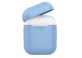 Чехол Silicone Case for AirPods ( Blue )