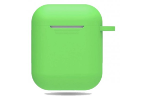 Чехол Silicone Case для Apple AirPods Colourful Green