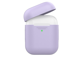 Чехол Silicone Case для AirPods Light Purple