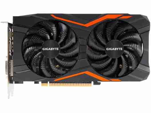 Видеокарта Gigabyte GeForce GTX 1050 Ti (GV-N105TG1 GAMING-4GD)