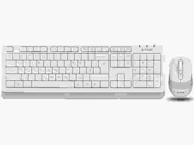 Комплект (клавиатура + мышь) A4Tech Fstyler FG1010 White