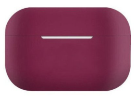 Чехол Silicone Case Ultra Slim для Apple AirPods Pro Marsala