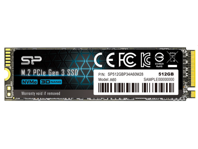 SSD накопичувач Silicon Power P34A60 (SP512GBP34A60M28)