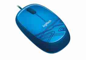 Миша Logitech M105 Corded Optical Mouse Blue (910-003114, 910-003105)