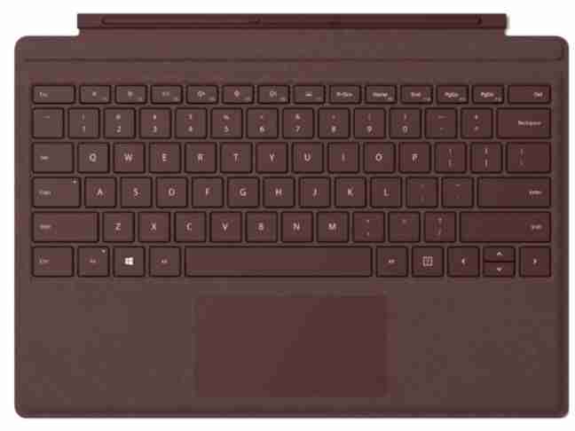 Клавиатура Microsoft Surface GO Type Cover Burgund KCT-00053