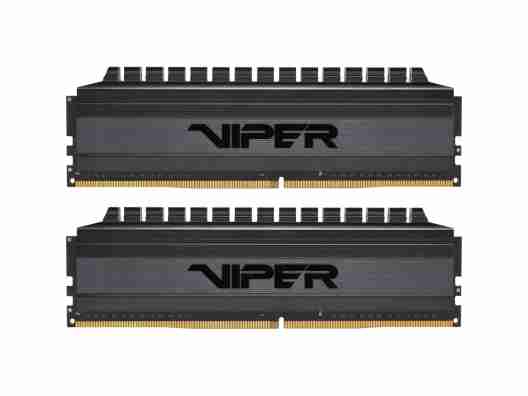 Модуль памяти Patriot 16 GB (2x8GB) DDR4 3200 MHz Viper 4 Blackout (PVB416G320C6K)