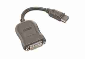 Переходник Lenovo DisplayPort to Single-Link DVI-D Monitor Adapter 45J7915