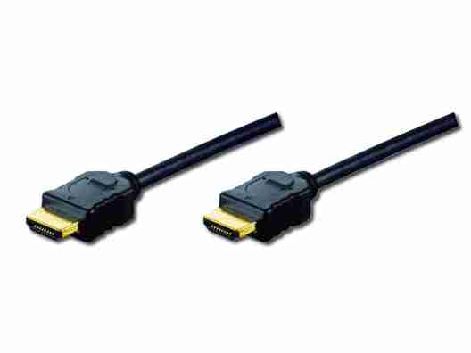 Кабель Assmann HDMI High speed + Ethernet (AM/AM) 10m, black AK-330107-100-S