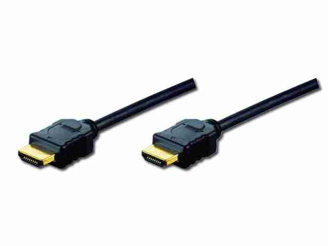 Кабель Assmann HDMI High speed + Ethernet (AM/AM) 10m, black AK-330107-100-S