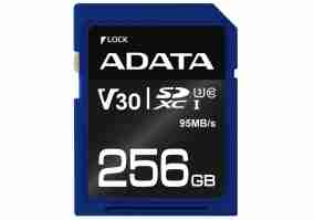 Карта памяти ADATA 256 GB SDXC UHS-I U3 Premier Pro (ASDX256GUI3V30S-R)
