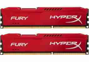 Модуль пам'яті HyperX 16 GB (2x8GB) DDR3 1600 MHz FURY (HX316C10FRK2/16)