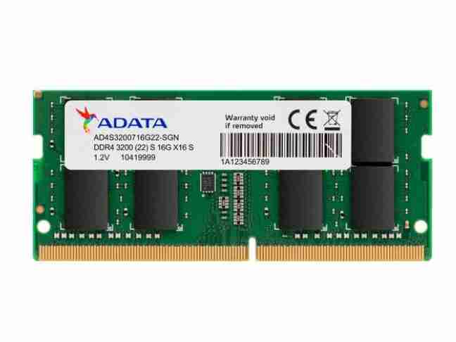 Модуль памяти ADATA DDR4 3200 32GB SO-DIMM AD4S3200732G22-SGN