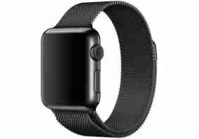 Ремінець для ARM Watch 38/40 mm Milanese Loop Band Black (High Copy)