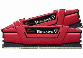 Модуль пам'яті G.Skill DDR4 2х8GB/3000 Ripjaws V Red (F4-3000C16D-16GVRB)