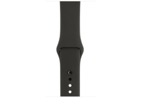 Спортивний ремінець ARM Silicon Band для Apple Watch 42/44mm M/L 2pcs Charcoal Gray
