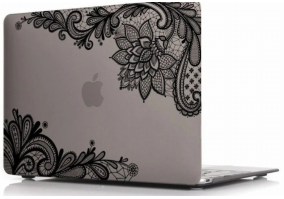 Чехол для ноутбука HardShell Case for MacBook Air 13 (2018) Print Matte Gray