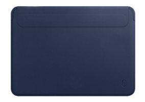 Чехол-конверт WiWU Case MacBook Pro15 Skin Pro2 Leather Sleeve Navy Blue