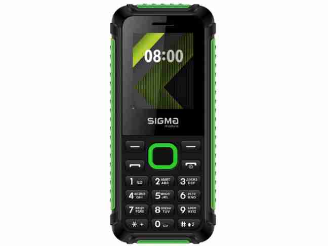 Мобильный телефон Sigma mobile X-style 18 TRACK Green (4827798854433)